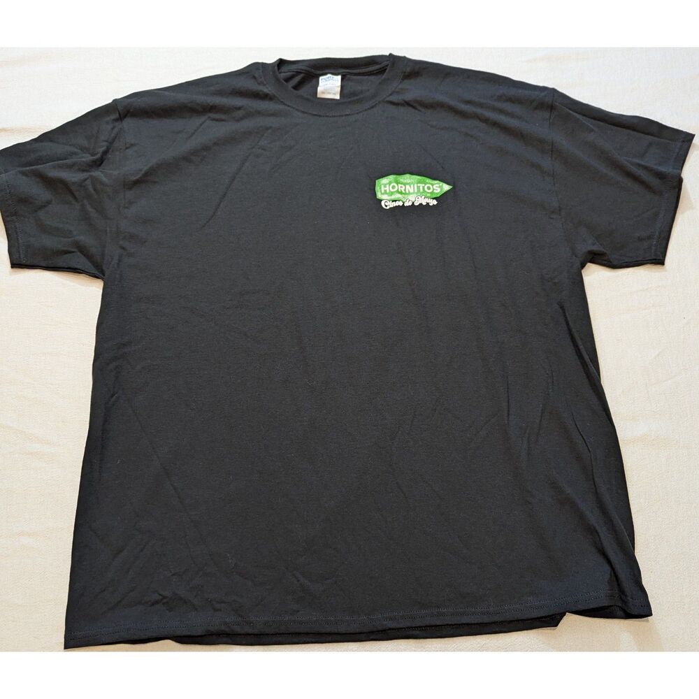 Hornitos Tequila Cinco de Mayo Tee Black 2XL Double-Sided Graphic